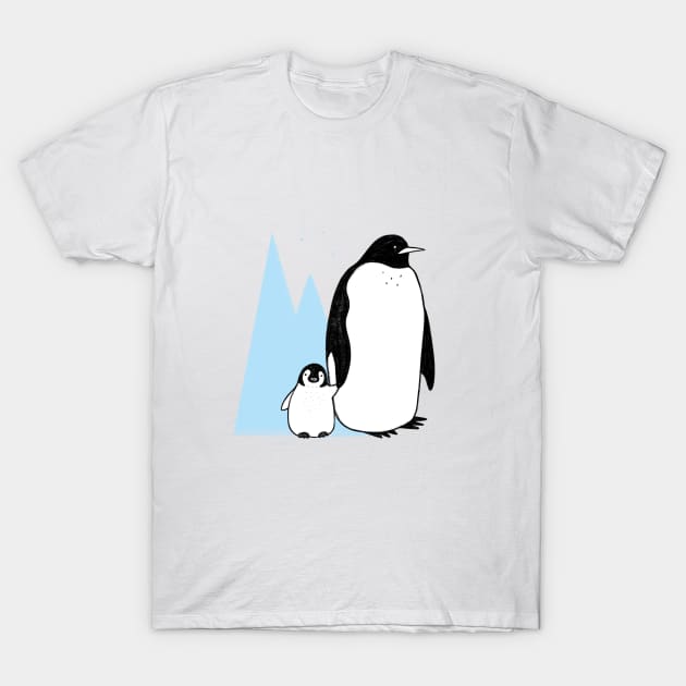 Penguins T-Shirt by claudiamaestriny